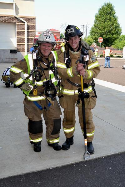 FFII Ross Greenwood and his father Deputy Bob Greenwood 