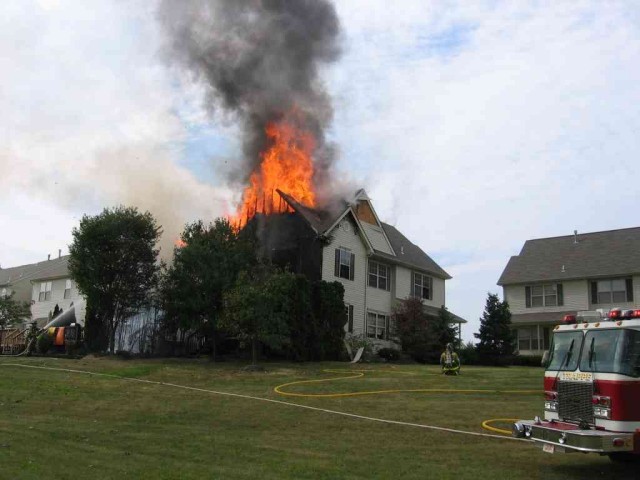 Fire Showing... Assisting Limerick on Nobel Way