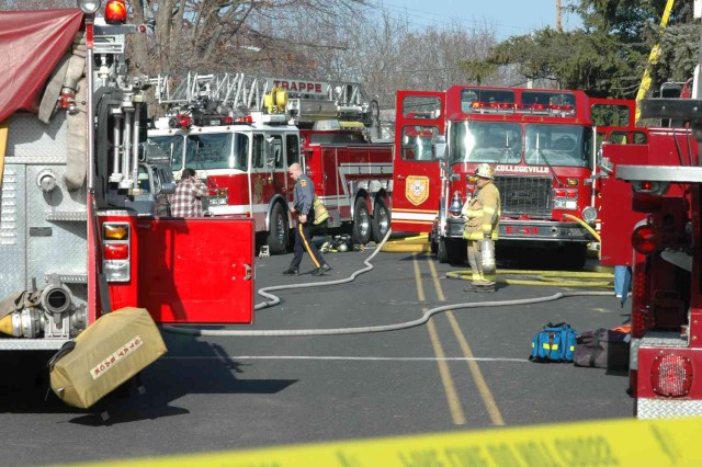 Double Fatality House Fire 1/13/08 
400 Block Park Ave. Collegeville Borough
Courtesy of Tom Kelly, III