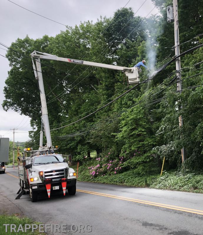 Trappe Fire Company Responds to an Electrical Fire - Trappe Fire Company